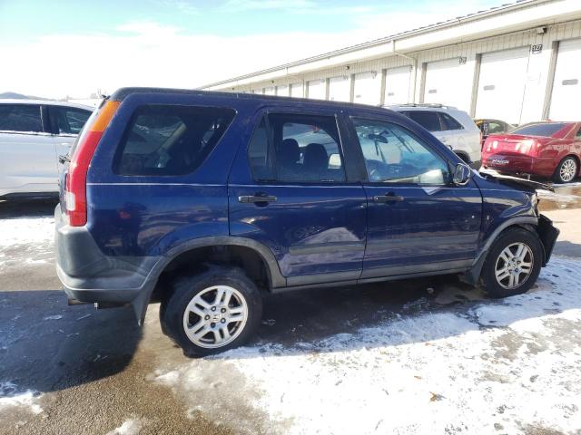 JHLRD78884C041840 - 2004 HONDA CR-V EX BLUE photo 3