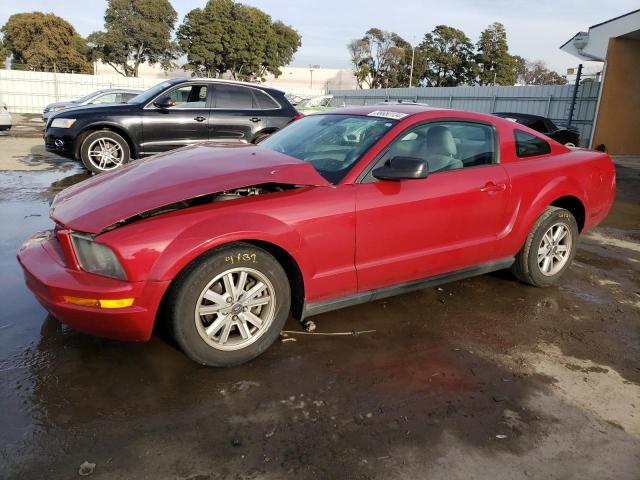 1ZVFT80N765199827 - 2006 FORD MUSTANG RED photo 1