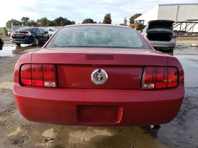 1ZVFT80N765199827 - 2006 FORD MUSTANG RED photo 6