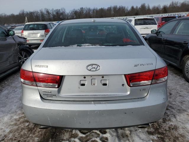 5NPEU46F28H314826 - 2008 HYUNDAI SONATA SE SILVER photo 6