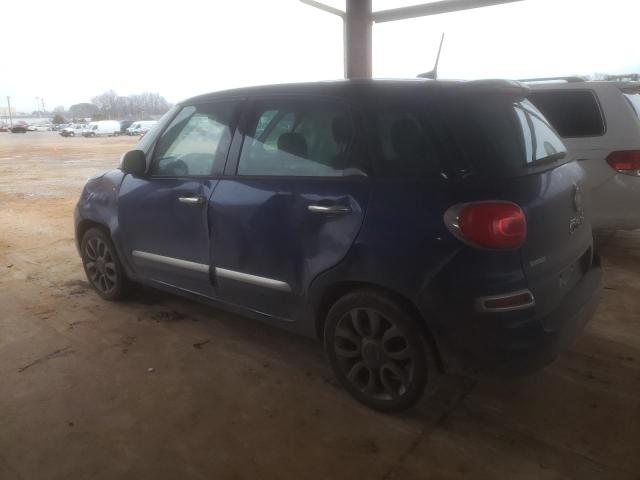 ZFBCFACH3JZ040964 - 2018 FIAT 500L LOUNGE BLUE photo 2