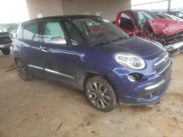 ZFBCFACH3JZ040964 - 2018 FIAT 500L LOUNGE BLUE photo 4