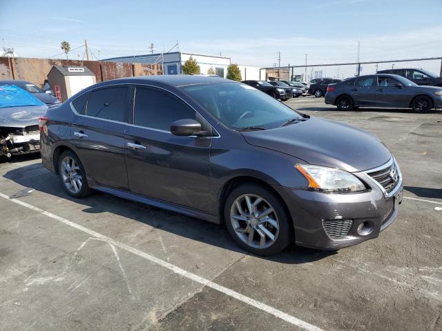 3N1AB7AP0DL775817 - 2013 NISSAN SENTRA S GRAY photo 4