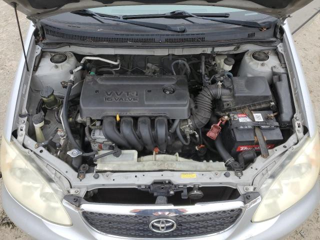 1NXBR32E96Z576837 - 2006 TOYOTA COROLLA CE SILVER photo 11