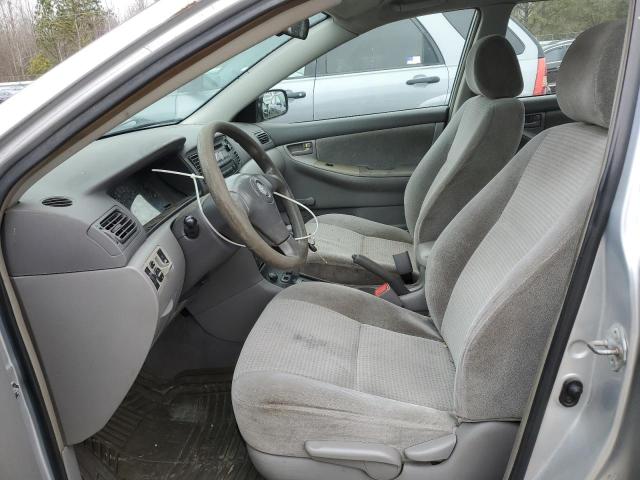 1NXBR32E96Z576837 - 2006 TOYOTA COROLLA CE SILVER photo 7