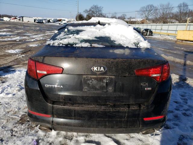 KNAGM4A73D5312406 - 2013 KIA OPTIMA LX BLACK photo 6