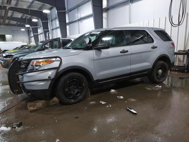 1FM5K8AR7DGB28742 - 2013 FORD EXPLORER POLICE INTERCEPTOR SILVER photo 1