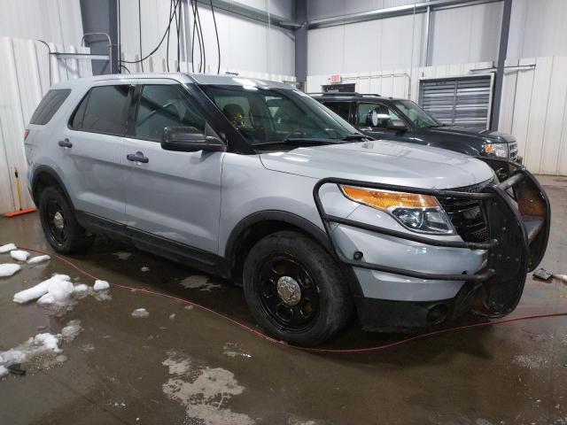 1FM5K8AR7DGB28742 - 2013 FORD EXPLORER POLICE INTERCEPTOR SILVER photo 4