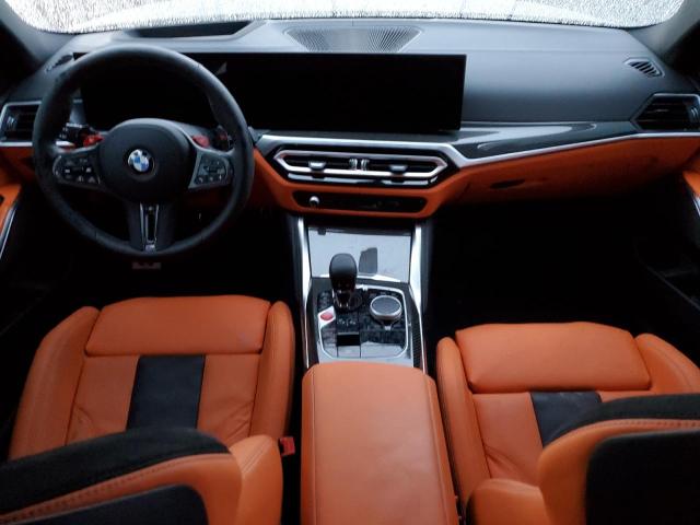 WBS33AY01PFP12578 - 2023 BMW M3 COMPETITION GRAY photo 8