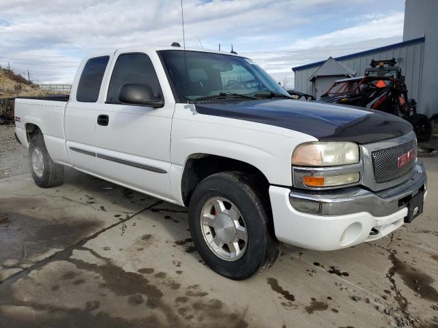 2GTEK19T141123318 - 2004 GMC NEW SIERRA K1500 WHITE photo 4