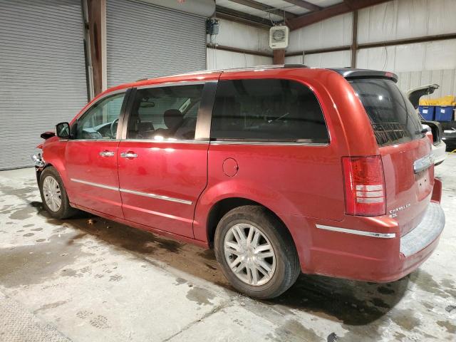 2A8HR64X49R668981 - 2009 CHRYSLER TOWN & COU LIMITED RED photo 2