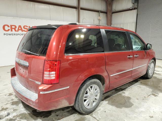 2A8HR64X49R668981 - 2009 CHRYSLER TOWN & COU LIMITED RED photo 3