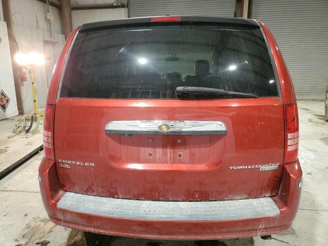 2A8HR64X49R668981 - 2009 CHRYSLER TOWN & COU LIMITED RED photo 6