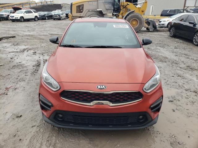 3KPF34AD7ME296349 - 2021 KIA FORTE GT LINE ORANGE photo 5