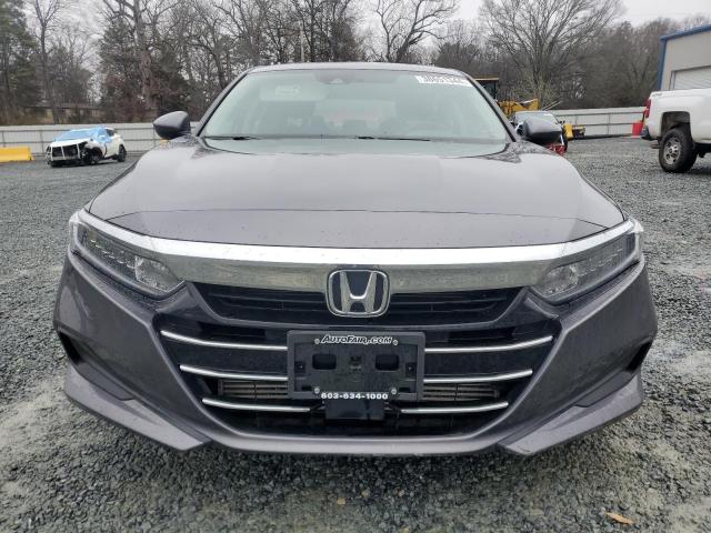 1HGCV1F18MA117461 - 2021 HONDA ACCORD LX GRAY photo 5