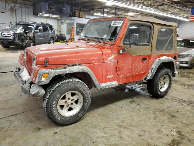 1J4FY29P4VP425325 - 1997 JEEP WRANGLER / SE RED photo 1