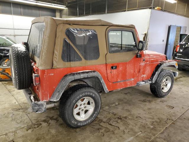 1J4FY29P4VP425325 - 1997 JEEP WRANGLER / SE RED photo 3