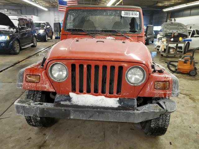 1J4FY29P4VP425325 - 1997 JEEP WRANGLER / SE RED photo 5