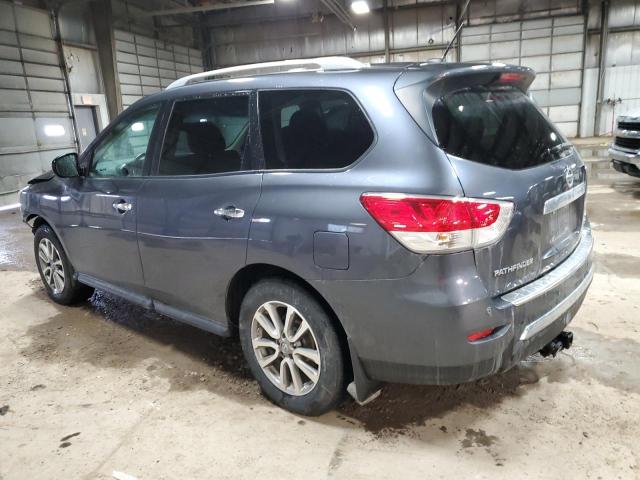 5N1AR2MM1EC687817 - 2014 NISSAN PATHFINDER S GRAY photo 2