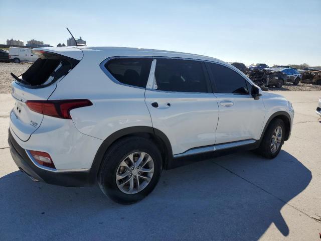 5NMS23AD5KH033472 - 2019 HYUNDAI SANTA FE SE WHITE photo 3