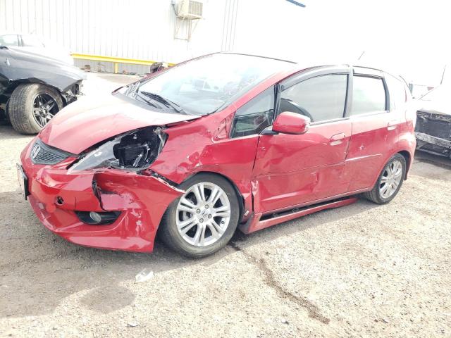 JHMGE884X9S023484 - 2009 HONDA FIT SPORT RED photo 1