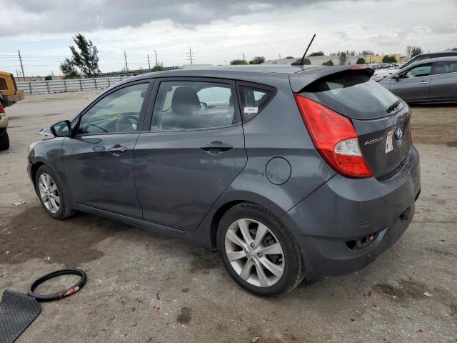 KMHCU5AE4CU049509 - 2012 HYUNDAI ACCENT GLS GRAY photo 2