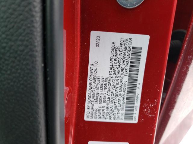 19UDE4H65PA021516 - 2023 ACURA INTEGRA A-SPEC TECH RED photo 12