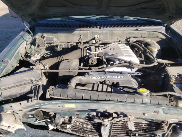 5TESN92N34Z378200 - 2004 TOYOTA TACOMA XTRACAB PRERUNNER მწვანე ფოტო 11