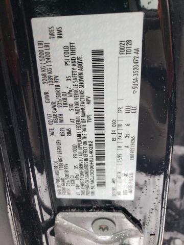 5LMCJ3D90HUL40282 - 2017 LINCOLN MKC RESERVE 黑色 照片 13