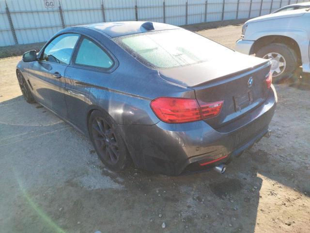 WBA4P1C31HK522819 - 2017 BMW 440I GRAY photo 2
