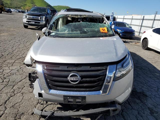 5N1DR3CB4NC205277 - 2022 NISSAN PATHFINDER SL SILVER photo 5