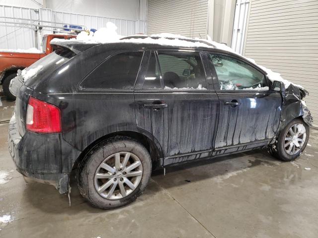 2FMDK3JC6DBB64133 - 2013 FORD EDGE SEL BLACK photo 3