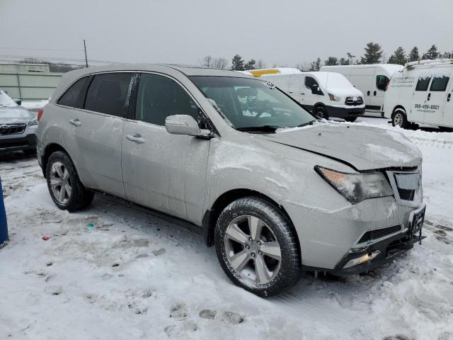 2HNYD2H3XDH507260 - 2013 ACURA MDX TECHNOLOGY SILVER photo 4