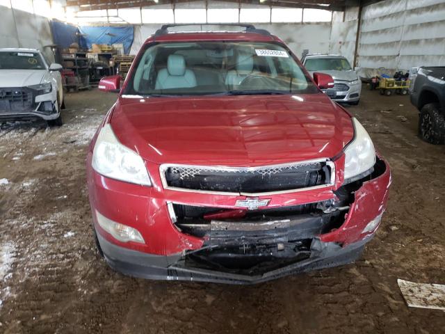 1GNKRLED4CJ380672 - 2012 CHEVROLET TRAVERSE LTZ RED photo 5