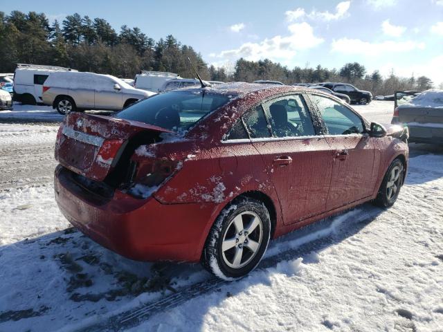 1G1PC5SB6E7446775 - 2014 CHEVROLET CRUZE LT RED photo 3