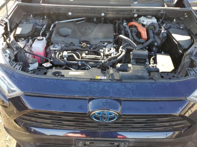 2T3B6RFV0MW028090 - 2021 TOYOTA RAV4 XLE PREMIUM BLUE photo 11