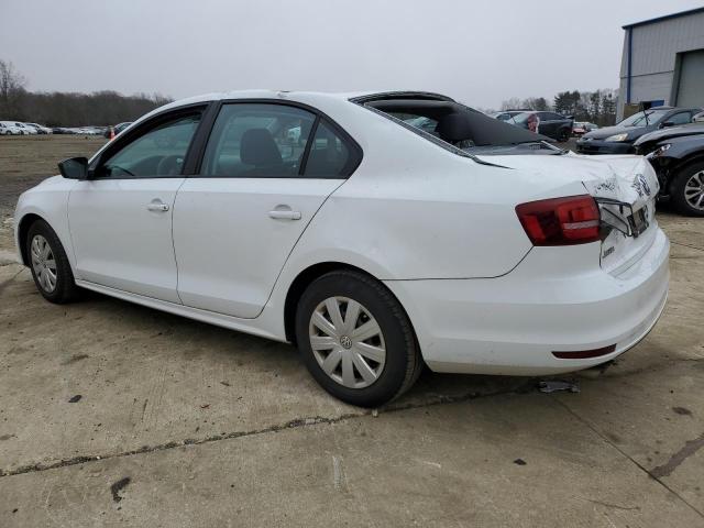 3VW267AJ3GM287880 - 2016 VOLKSWAGEN JETTA S WHITE photo 2