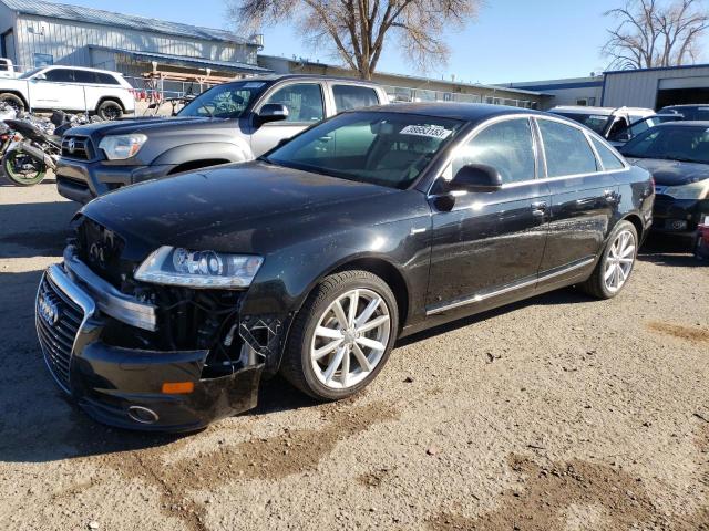WAUKGAFB0BN066604 - 2011 AUDI A6 PRESTIGE შავი ფოტო 1