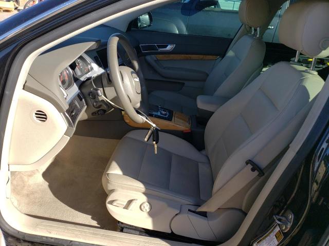 WAUKGAFB0BN066604 - 2011 AUDI A6 PRESTIGE შავი ფოტო 7