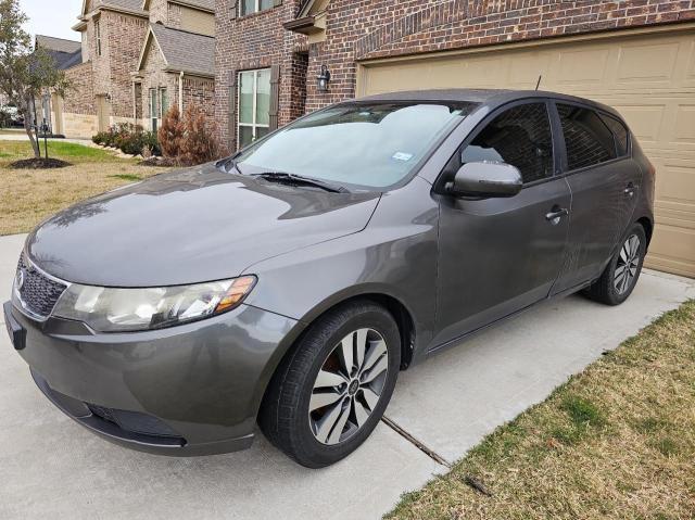 KNAFU5A20D5728077 - 2013 KIA FORTE EX ნაცრისფერი ფოტო 2