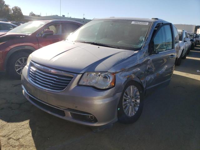 2C4RC1GG2DR681264 - 2013 CHRYSLER TOWN & COU LIMITED SILVER photo 1