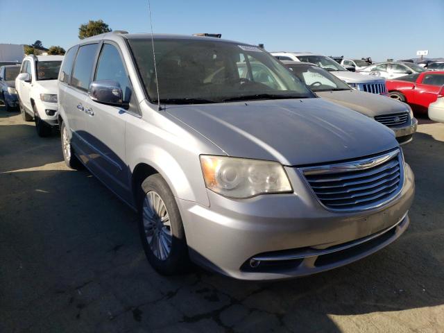 2C4RC1GG2DR681264 - 2013 CHRYSLER TOWN & COU LIMITED SILVER photo 4