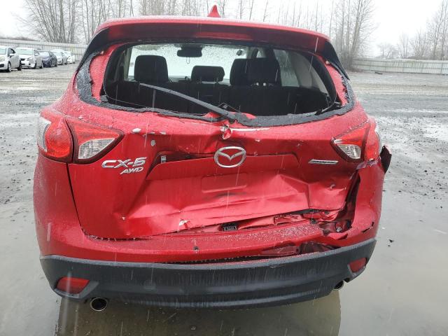 JM3KE4CY8F0514052 - 2015 MAZDA CX-5 TOURING RED photo 6