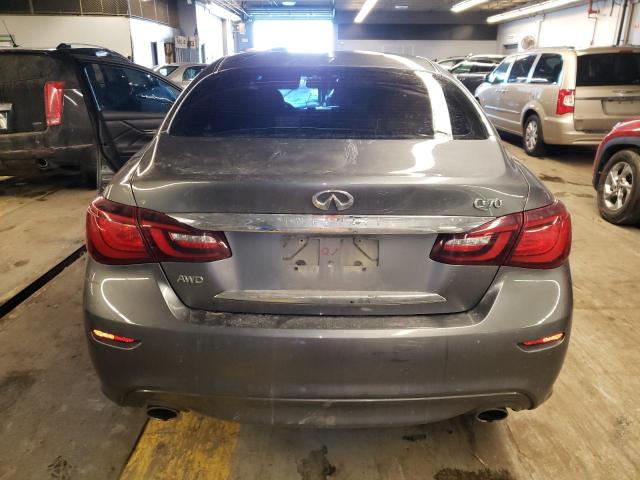 JN1BY1AR8FM562723 - 2015 INFINITI Q70 3.7 GRAY photo 6