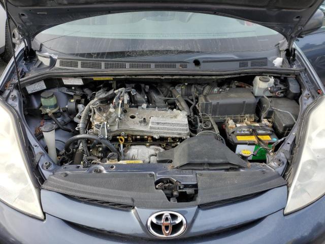 5TDKK4CC5AS313155 - 2010 TOYOTA SIENNA CE BLUE photo 12