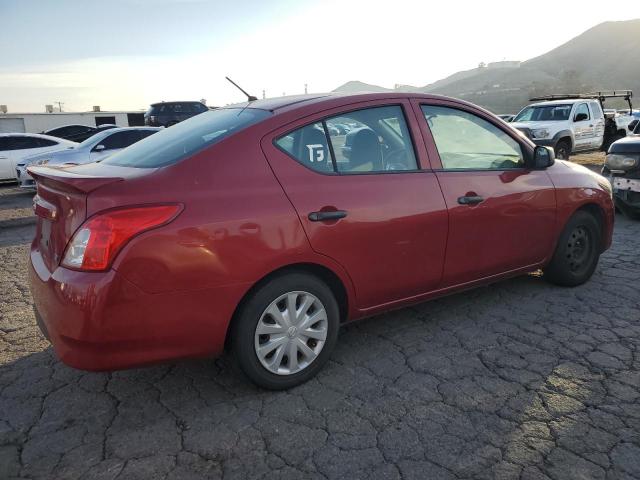 3N1CN7AP6FL942670 - 2015 NISSAN VERSA S RED photo 3