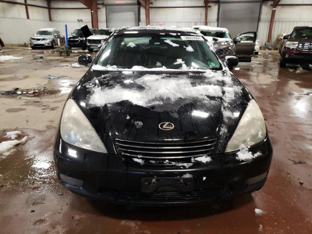 JTHBF30G530137489 - 2003 LEXUS ES 300 BLACK photo 5