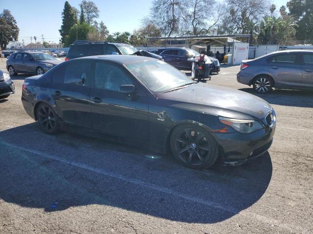 WBANB33565CN67986 - 2005 BMW 545 I BLACK photo 4