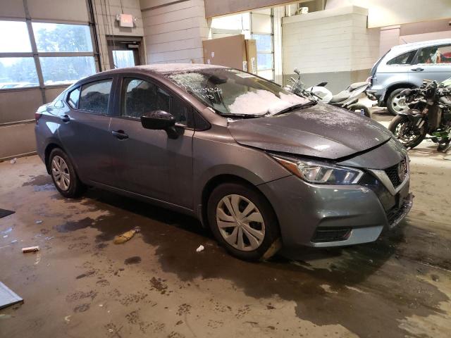 3N1CN8DV6ML924067 - 2021 NISSAN VERSA S GRAY photo 4