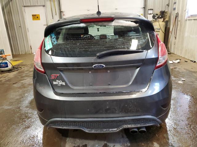 3FADP4GX7GM153396 - 2016 FORD FIESTA ST GRAY photo 6